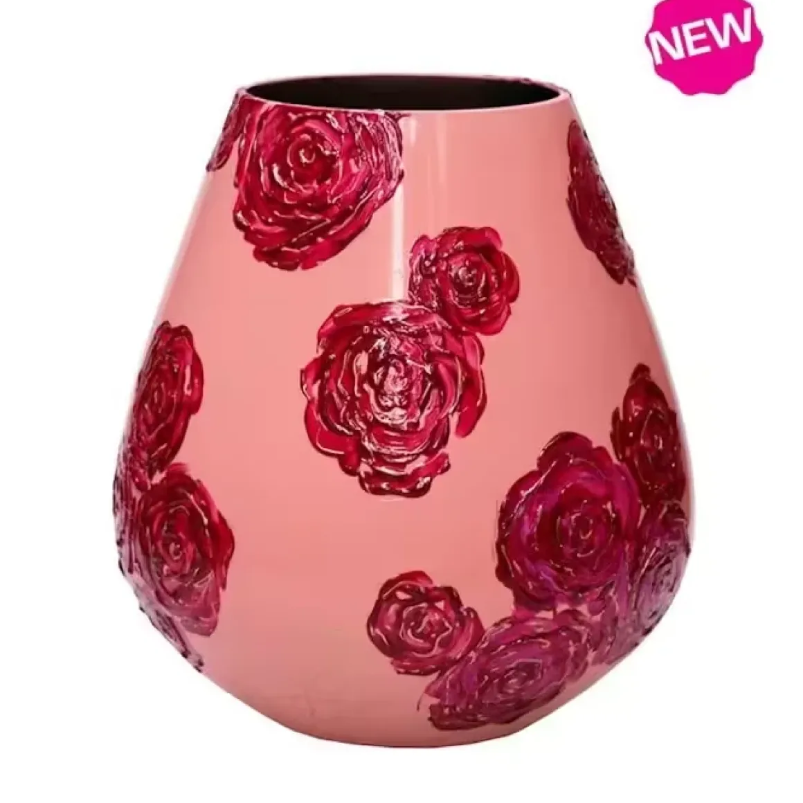 Tasman vaas M roses Ø26 x H28 cm