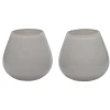 Theelichthouder – Tasman XS ivory (set van 2 stuks)