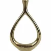 Vaas met gat Tara L goud 25 x 5,5 x 40 CM