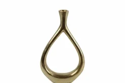 Vaas met gat Tara S goud 20 x 4,5 x 33 CM