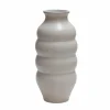 Vase the World | Vaas Carmen ivory Ø12 x H30 cm