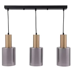 Vilmaris luxe hanglamp smoke goud hotel chique