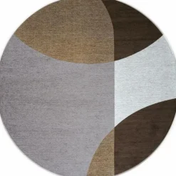 Vloerkleed Eli Brown ø160 cm