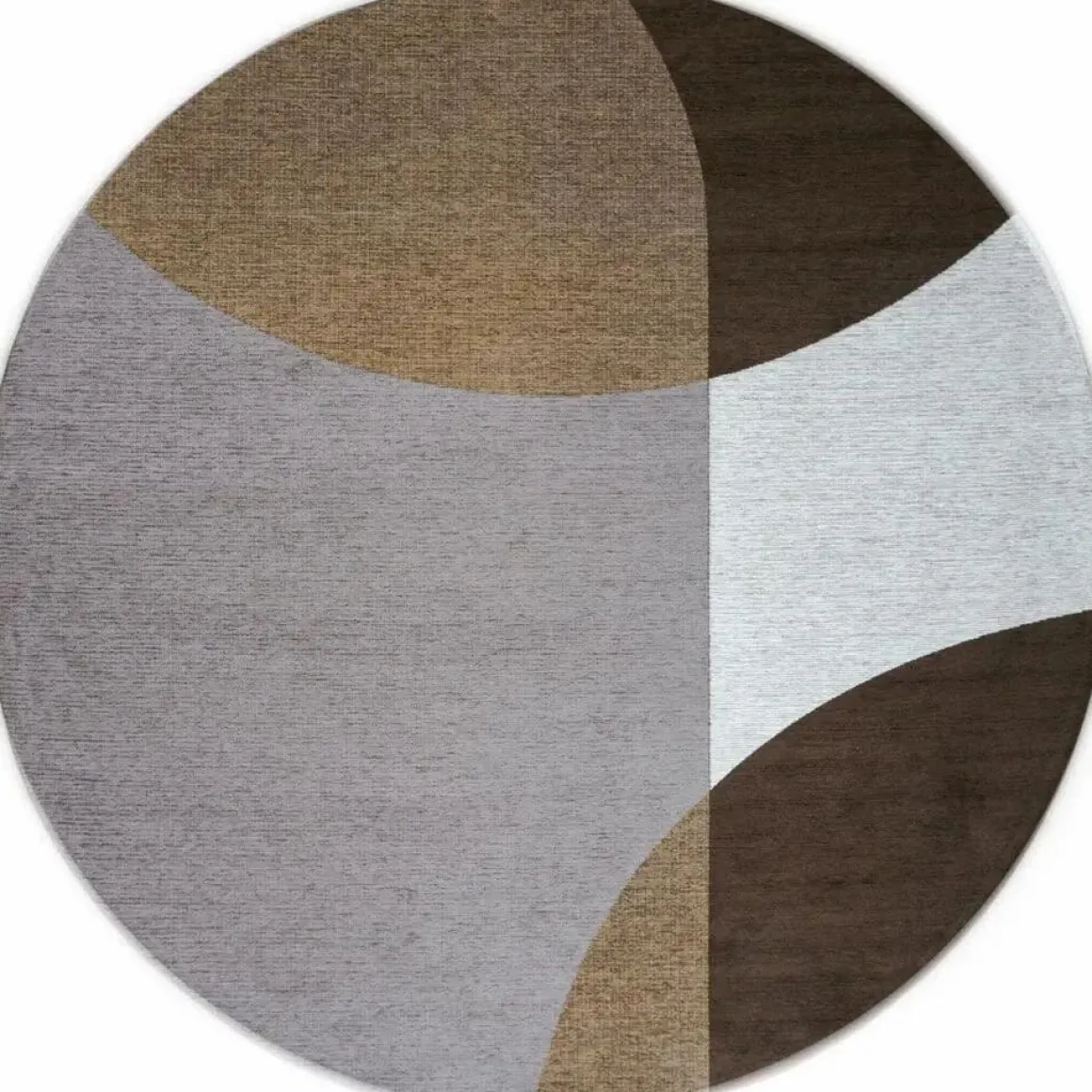 Vloerkleed Eli Brown ø200 cm