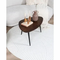 Vloerkleed Ella Cream Rond ø280 cm