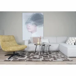 Vloerkleed Liana Bruin 240 x 340 cm
