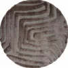Vloerkleed Lima Bruin Rond ø160 cm