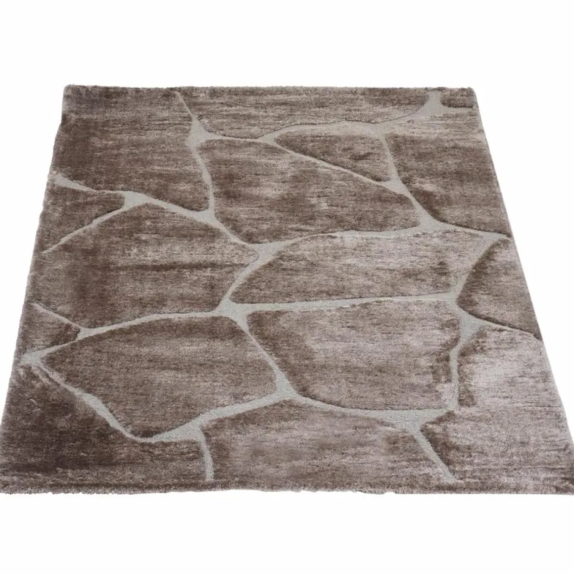 Vloerkleed Macy Bruin 200 x 290 cm