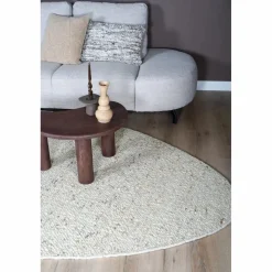 Vloerkleed Stone Beige 215 – Kiezelvormig 200 x 280 cm