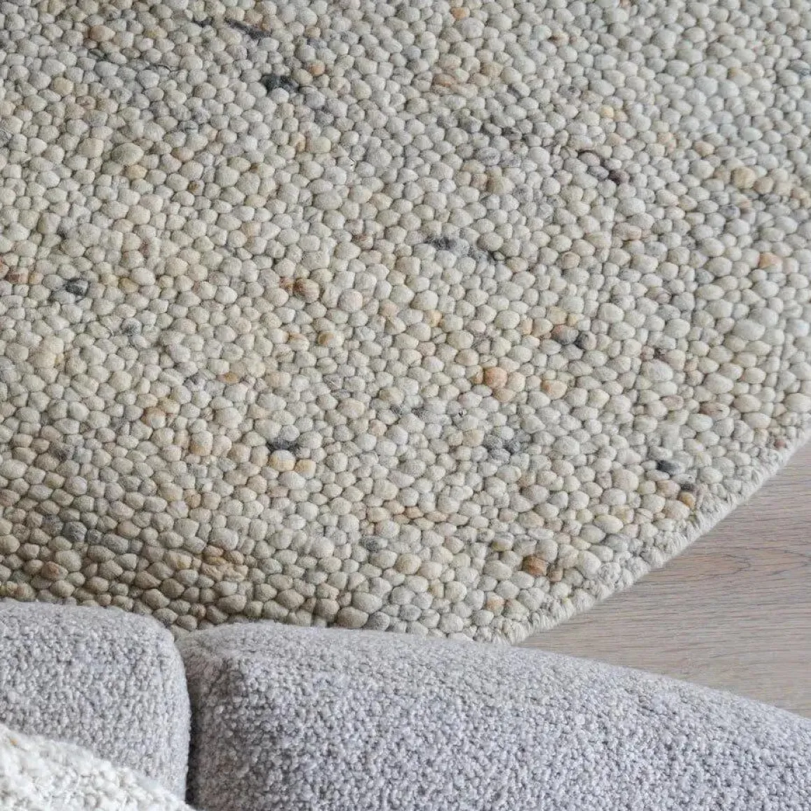 Vloerkleed Stone Beige 215 – Kiezelvormig 200 x 280 cm