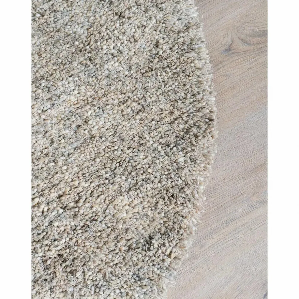 Vloerkleed Zumba Beige Rond ø160 cm