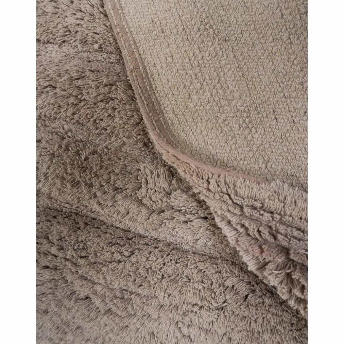 Wasbaar Vloerkleed Oliver – Taupe 140 x 200 cm