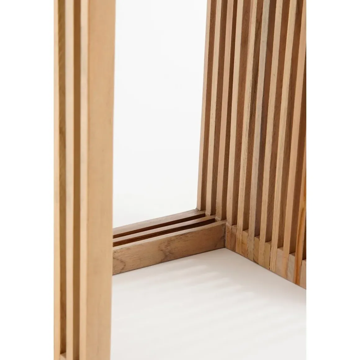 Yonker Plantentafel – Set van 2 – L35 x B25 x H80 cm – Gerecycled Hout – Bruin