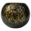 Zambezi gold cheetah vaas Ø25 x H20,5 cm | Vase The World