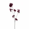 Zijden bloesemtak prunus malaga spray aubergine 84cm